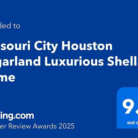 Missouri City Houston Sugarland Luxurious Shella Home Экстерьер фото